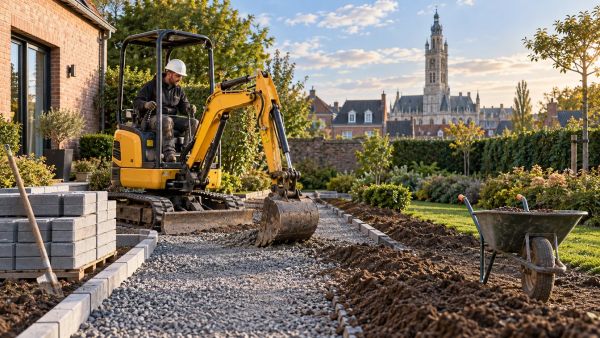 Top 5 engins d'aménagement à louer à Béthune sans effort